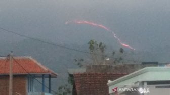 Kebakaran Hutan di Gunung Guntur Diselidiki BBKSDA