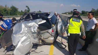 Habis Ikut Lomba Olah TKP, Rombongan Polisi Kecelakaan, Satu Tewas