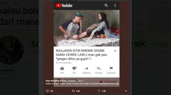 Kerap Unggah Konten Dewasa, Channel YouTube Pras dan Erika Dihujat Warganet