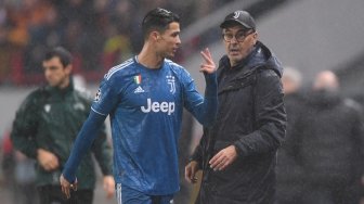 Ronaldo Ngambek saat Diganti, Maurizio Sarri Beri Penjelasan