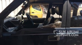 Polisi Kejar Bandit Pecah Kaca di Cibarehong Sukabumi