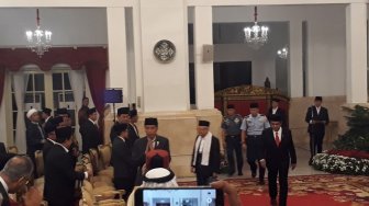 Jokowi - Ma'ruf Amin Peringati Maulid Nabi Muhammad SAW di Istana