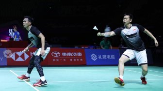 Dihentikan Ganda Malaysia di Fuzhou China Open, Hendra: Kena Serang Terus