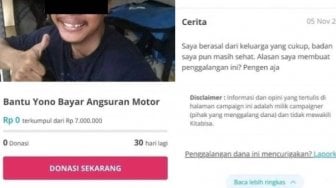 Viral Pria Iseng Galang Dana Buat Bayar Angsuran Motor, Tuai Hujatan