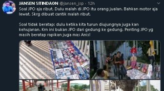 JPO Tanpa Atap Diributkan, Jansen Demokrat: Substansinya Ga Jelas