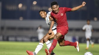 Timnas Indonesia U-19 Tertinggal 0-1 dari Korea Utara di Babak Pertama