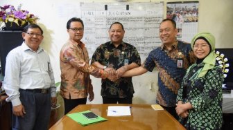 Biro Pemberitaan Parlemen Gelar Sertijab Kepala Bagian Penerbitan