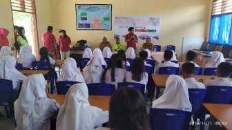 BP2LHK Manado beri pendidikan konservasi Anoa bagi pelajar di Bolmong
