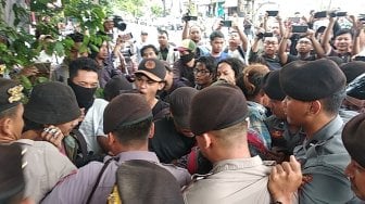 Ricuh, PKL Gondomanan Yogyakarta Digusur Pengadilan Negeri