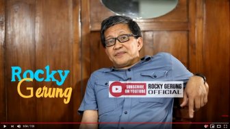 Kelakar Rocky Gerung Pelesetkan Nama Wapres Maruf: Lupa Jarang Muncul