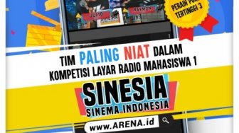 Kompetisi Layar Radio Mahasiswa 1 Umumkan 5 Pemenang