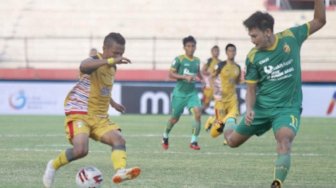 Sriwijaya FC Imbangi Mitra Kukar di Stadion Gelora Delta Sidoarjo