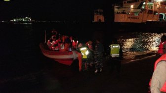Hendak Sandar, KMP Trisakti Adinda Kandas di Selat Bali