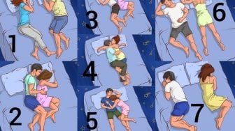 Tes Kepribadian Bersama Pasangan dari Posisi Tidur, Anda yang Mana?