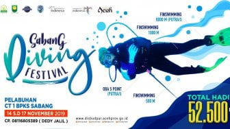 Angkat Wisata Bawah Laut, Sabang Diving Festival 2019 Dihelat Kembali, Yuk ke sini!