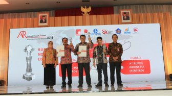 Pupuk Indonesia Juara III ARA Kategori BUMN Non Keuangan Listed