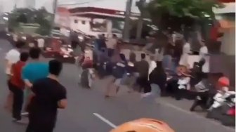 Viral Balap Liar di Sidoarjo Tabrak Penonton, Joki Motor Diciduk Aparat