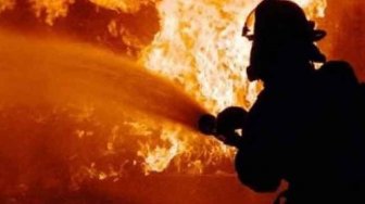 Asrama Polri di Kemayoran Dilalap Si Jago Merah