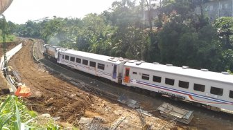 Dua Pekerja Proyek Double Track Bogor - Sukabumi Tewas Tertimbun Longsor