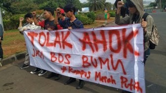 Ngaku Mahasiswa Demo Tolak Ahok Jadi Bos BUMN, Cuma Diikuti 15 Orang