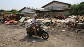 Suasana di kawasan Sunter, Jakarta, Senin (18/11). [Suara.com/Arya Manggala]