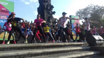 Hari Kesehatan Nasional, Zumba Festival di Bali Diramaikan 750 Peserta