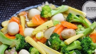 Resep Cah Sayur Telur Puyuh, Segar dan Berasa Kuahnya