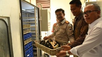 Menteri Pertanian Kunjungi Unit Pengelola Benih di Salatiga
