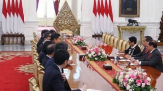 Bertemu Parlemen Singapura di Istana, Jokowi Bahas Kerja Sama Investasi