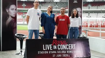 Gerakan Kolab Terbesar dalam Karier, Raisa Gelar Konser di SUGBK