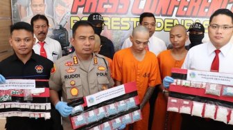 Tiga Pengedar Narkoba Dibekuk, Polresta Denpasar Sita Ribuan Ekstasi