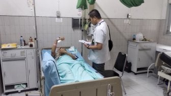 Brutal, Pedagang Buah Keliling Digorok ODGJ di Kresek Tangerang