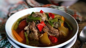 Resep Asem-Asem Daging Sapi, Pedas Segarnya Menggoda Selera