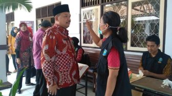 Dadakan, BNNK Tes Urine Jajaran Kankemenag Purbalingga