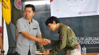 MSA Universitas Nusa Putra Rayakan Hari Jadinya Dengan Berbagi