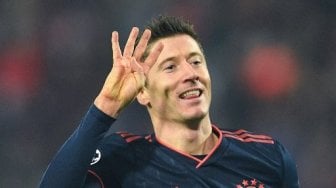 Lewandowski Cetak Quatrick Tercepat dalam Sejarah Liga Champions