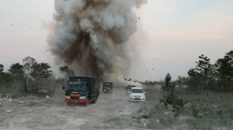 Ada Ledakan di Banjarbaru, Kaca Masjid Sampai Pecah