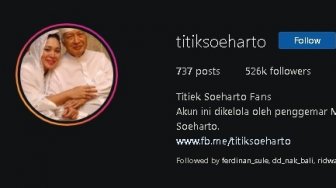 Akun Bernama Titiek Soeharto Unggah Foto Balita, Disebut Mirip Prabowo