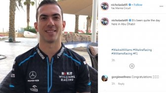 F1 2020: Williams Promosikan Nicholas Latifi, Gantikan Robert Kubica