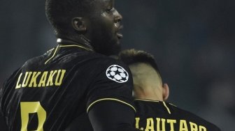 Inter Milan Berjaya di Praha, Conte Sanjung Duet Maut Lautaro - Lukaku