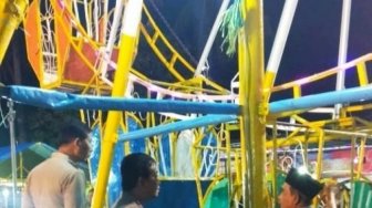 Tewas Mengenaskan, Kepala Bocah Terjepit Rantai Bianglala