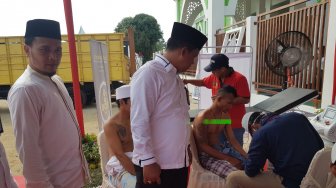 Ratusan Warga Binaan Lapas Klas 1 Tangerang Kompak Hapus Tato