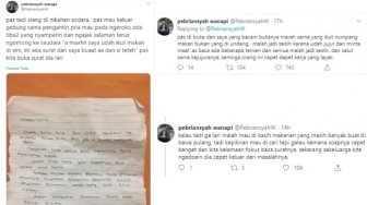 Korban PHK Numpang Makan di Acara Nikah, Kasih Surat Sedih ke Pengantin