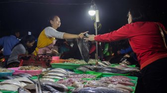 Berburu Biota Laut di Pasar Ikan Kramat Jati