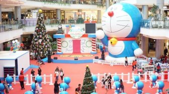 Sambut Natal, Ini Keseruan Bersama Doraemon and Friends di PIK Avenue