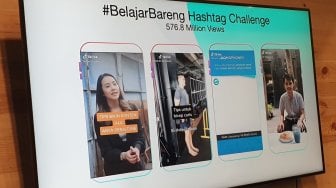 TikTok Bikin Belajar Makin Asik Lewat Tagar #BelajarBareng