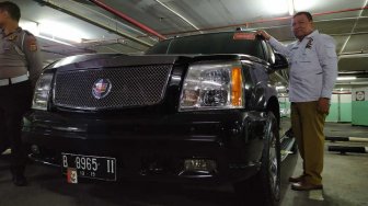 BPRD DKI Razia Mobil Mewah Menunggak Pajak, dari Mercy sampai Cadillac