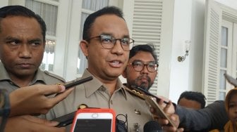 Tak Mau Komentari Saran Presiden Jokowi Soal Banjir, Anies: Cukup Ya!