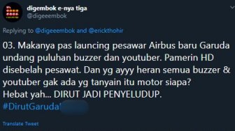 Polres Bandara Soetta Belum Terima Aduan Garuda Soal Cuitan di Twitter