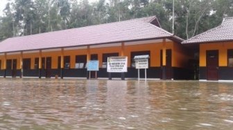 Banjir di Kuantan Singingi Kian Meluas